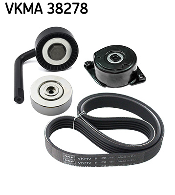 Set curea transmisie cu caneluri VKMA 38278 SKF